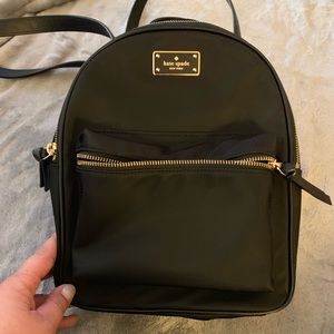 Kate Spade Black Backpack